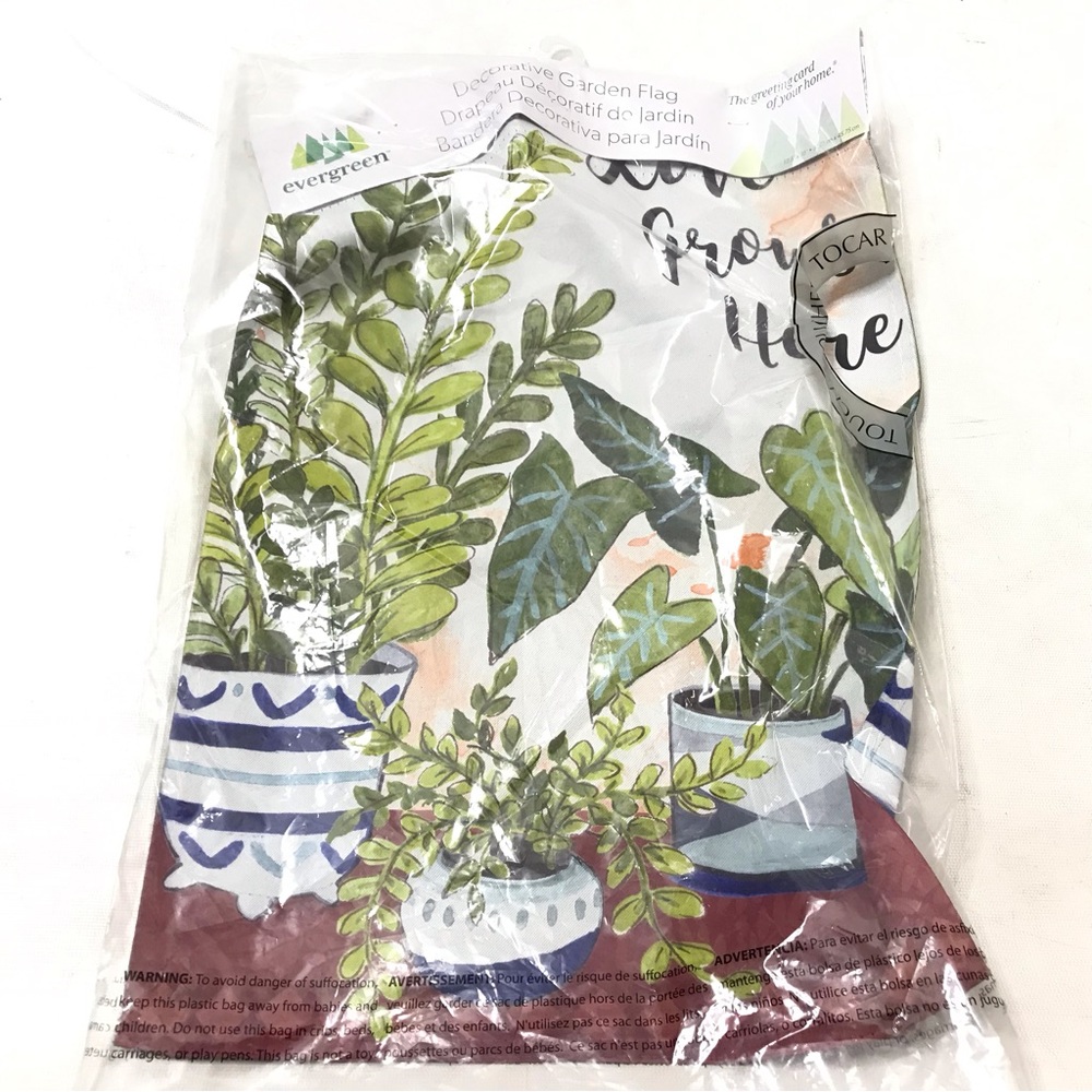 Evergreen Decorative Garden Flag New